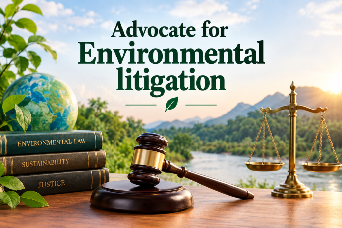 Advocate for Environmental litigation